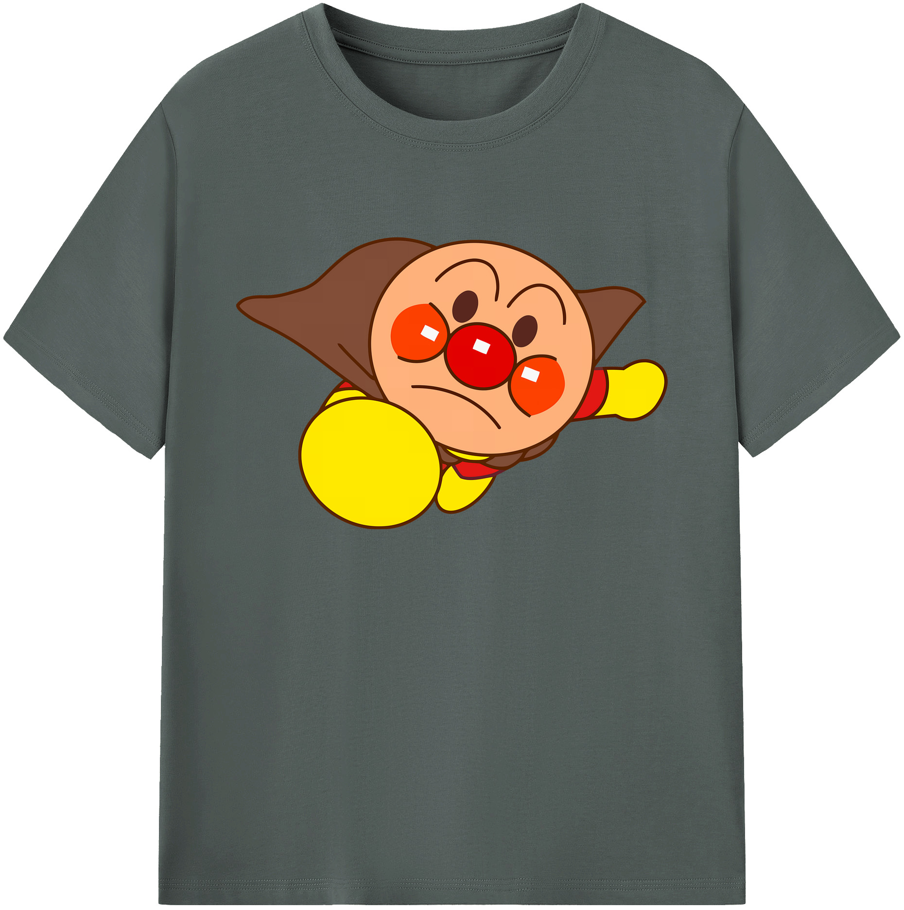 （画像用） アンパンマン Anpanman 綿100％ メンズ半袖Tシャツ｜肌触りやわらか＆通気性